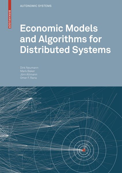 Produktbild: Economic Models and Algorithms for Distributed Systems
