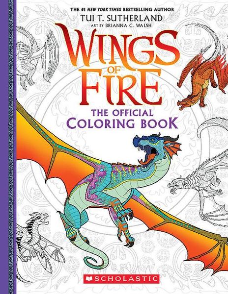 Produktbild: Official Wings of Fire Coloring Book