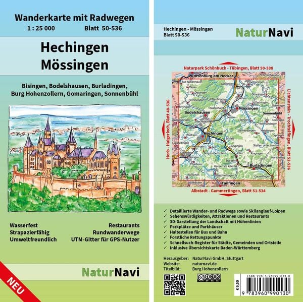 Produktbild: Hechingen - M&ouml;ssingen 1 : 25 000, Blatt 50-536