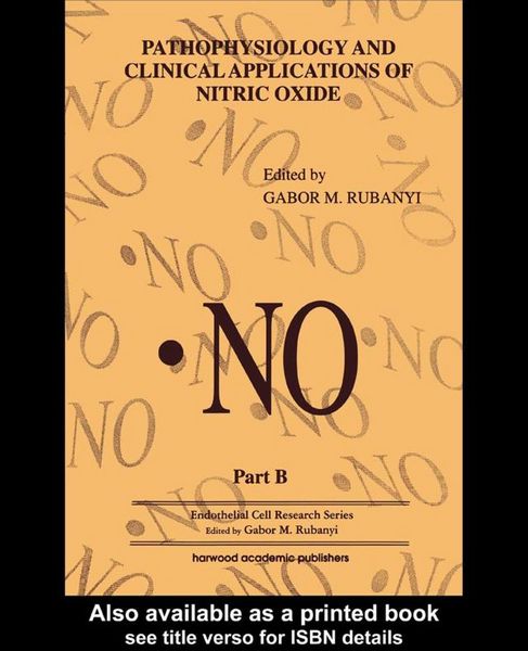 Produktbild: Pathophysiology and Clinical Applications of Nitric Oxide