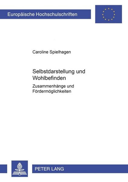 Produktbild: Selbstdarstellung und Wohlbefinden