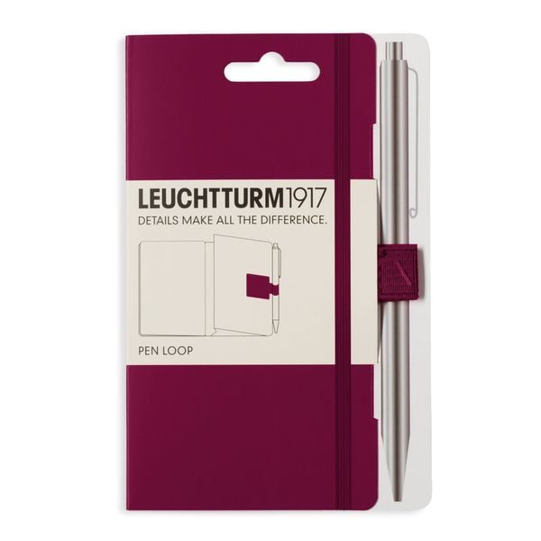 Produktbild: LEUCHTTURM1917 Pen Loop (Stiftschlaufe), Port Red