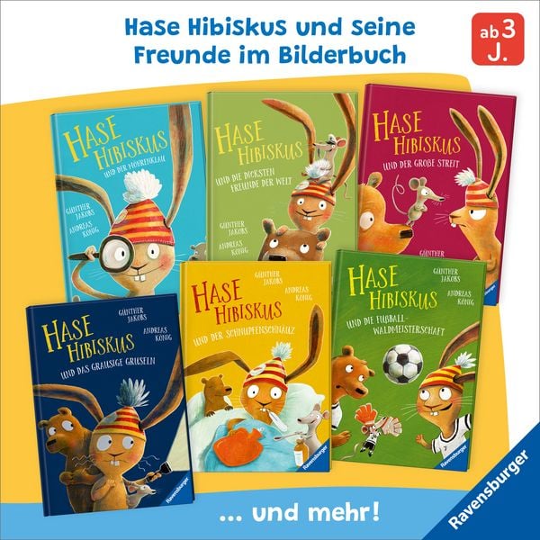 Hase Hibiskus und die Oster-Kleckserei
