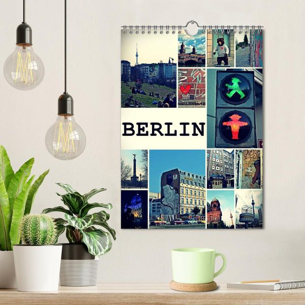 Produktbild: BERLIN / Planer (Wandkalender 2026 DIN A4 hoch), CALVENDO Monatskalender