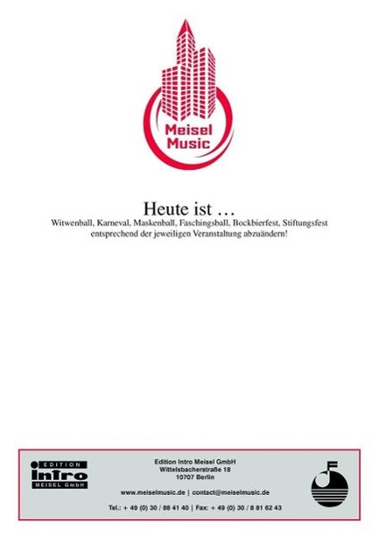 Produktbild: Heute ist ...