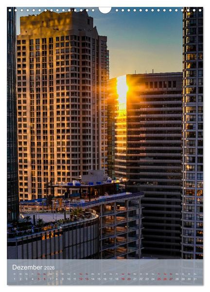 Produktbild: Architektur Facetten Chicago 2026 (Wandkalender 2026 DIN A3 hoch), CALVENDO Monatskalender