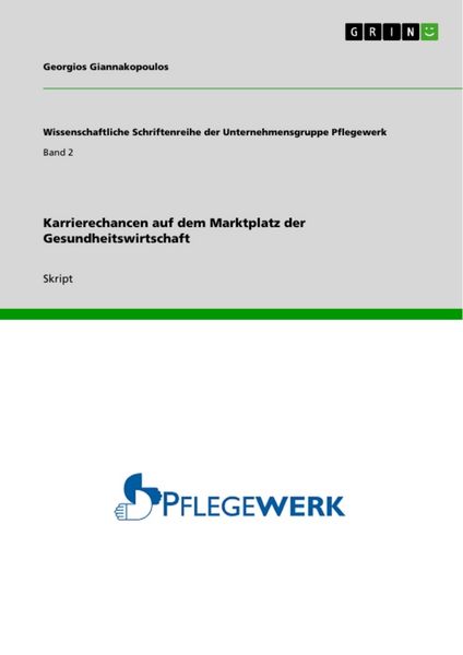 Produktbild: Karrierechancen auf dem Marktplatz der Gesundheitswirtschaft