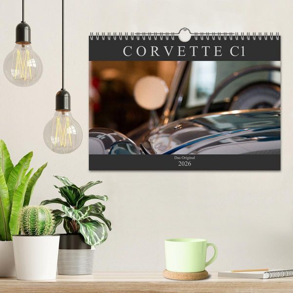 Produktbild: Corvette C1 - Das Original (Wandkalender 2026 DIN A4 quer), CALVENDO Monatskalender