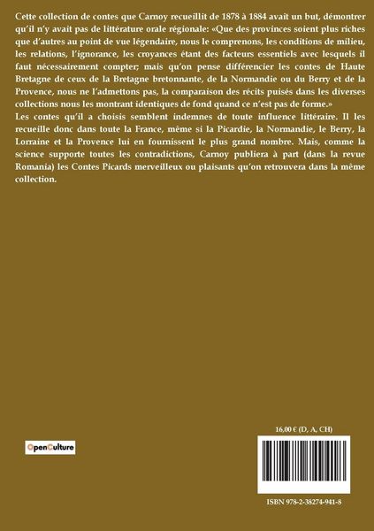 Produktbild: Contes fran&ccedil;ais