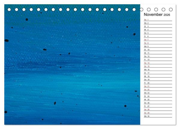 Produktbild: Mein bunter DIY-Bastelkalender (Tischkalender 2026 DIN A5 quer), CALVENDO Monatskalender