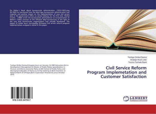 Produktbild: Civil Service Reform Program Implemetation and Customer Satisfaction