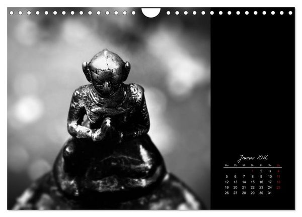 Produktbild: Worte des Buddha 2026 (Wandkalender 2026 DIN A4 quer), CALVENDO Monatskalender