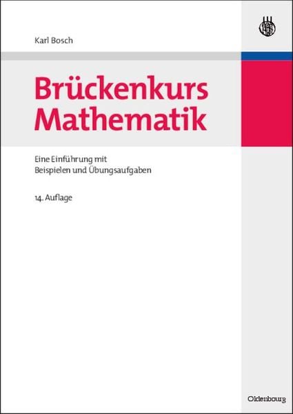 Produktbild: Brückenkurs Mathematik