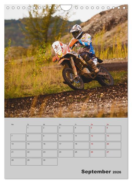 Produktbild: RALLYE RAID - Saison Planer (Wandkalender 2026 DIN A4 hoch), CALVENDO Monatskalender