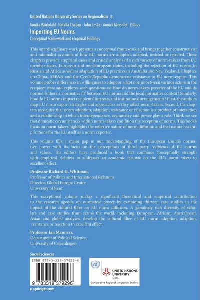 Produktbild: Importing EU Norms