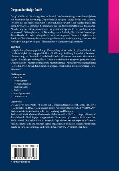 Produktbild: Die gemeinn&uuml;tzige GmbH