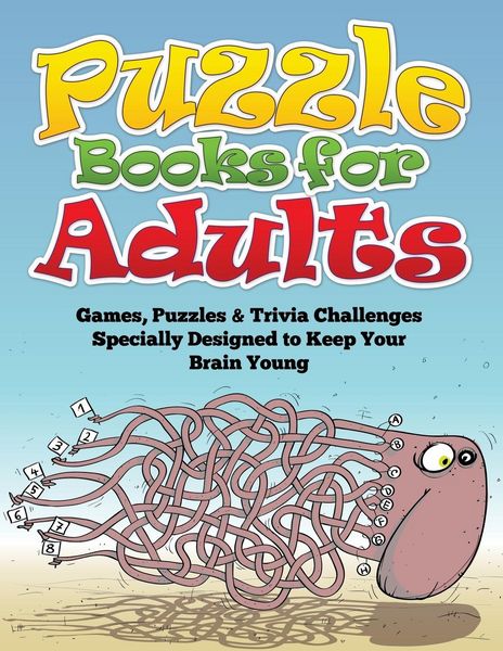 Produktbild: Puzzle Books for Adults (Games, Puzzles & Trivia Challenges Specially Designed to Keep Your Brain Young)