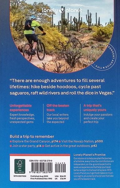 Produktbild: Lonely Planet Southwest USA