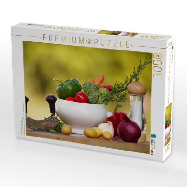 Produktbild: CALVENDO Puzzle Feinschmecker Gem&uuml;se | 1000 Teile Lege-Gr&ouml;&szlig;e 64x48cm Foto-Puzzle f&uuml;r gl&uuml;ckliche Stunden
