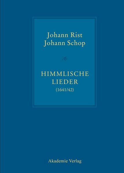 Produktbild: Himmlische Lieder (1641/42)