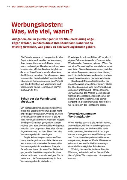 Produktbild: Das Steuer-Set f&uuml;r Vermieter