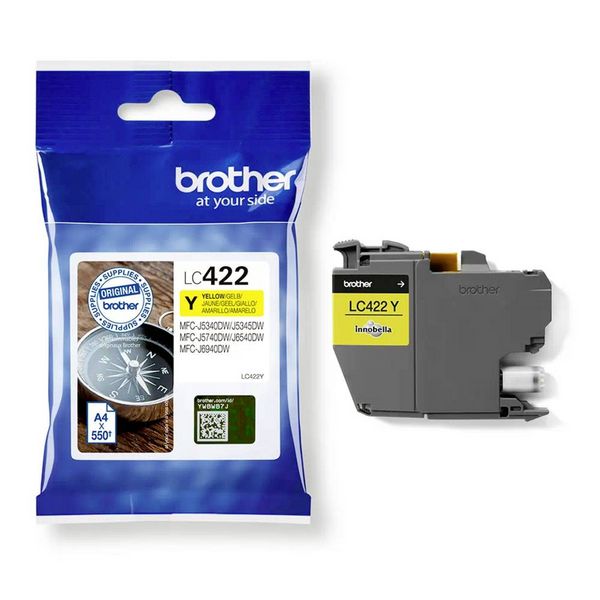 Produktbild: BROTHER Tintenpatronen/Druckk&ouml;pfe f&uuml;r Inkjetdrucker/Multifunktionsger&auml;te