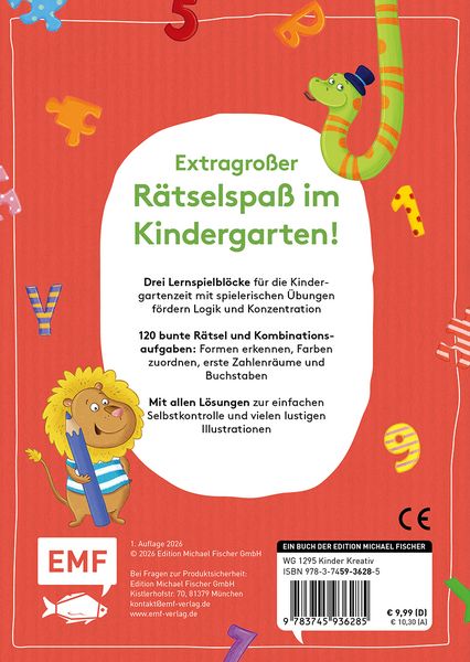 Produktbild: Mein XXL-Lernspielspa&szlig;: Kindergarten