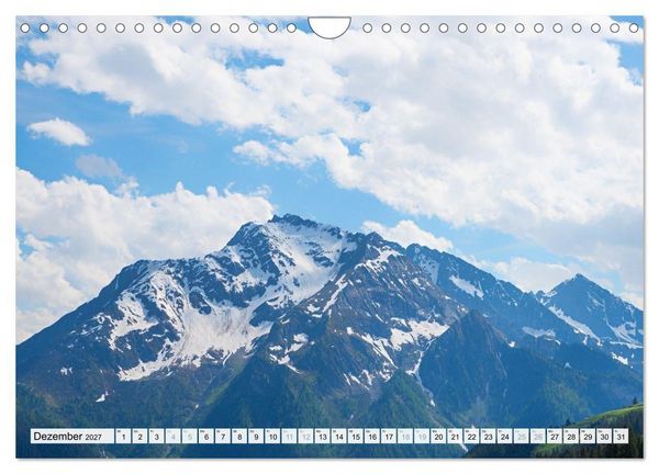 Produktbild: Zillertal - Bergidylle rund um Mayrhofen 2027 (Wandkalender 2027 DIN A4 quer), CALVENDO Monatskalender