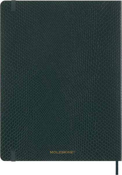 Produktbild: Moleskine Vegea Boa Notizbuch, XL, liniert, weicher Einband, gr&uuml;n, in Box