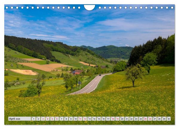 Produktbild: Zauberhaftes Kinzigtal (Wandkalender 2026 DIN A4 quer), CALVENDO Monatskalender