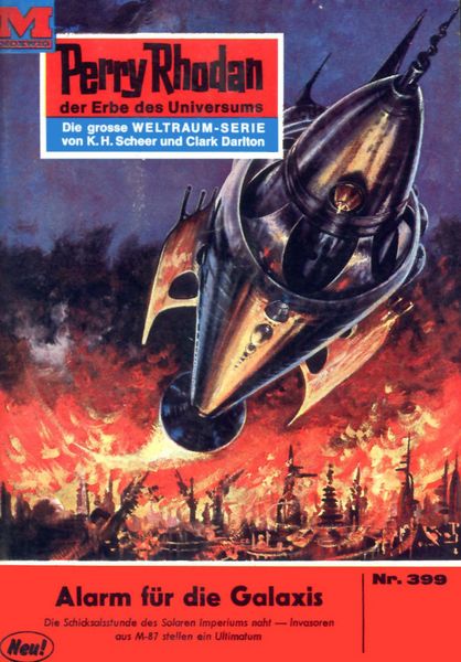 Produktbild: Perry Rhodan 399: Alarm f&uuml;r die Galaxis