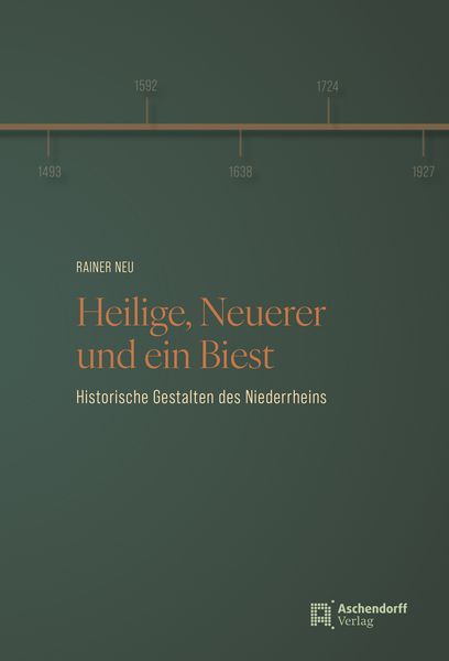 Heilige, Neuerer und ein Biest, Gebundene Ausgabe von Rainer Neu, Aschendorff, 978-3-7395-1580-9