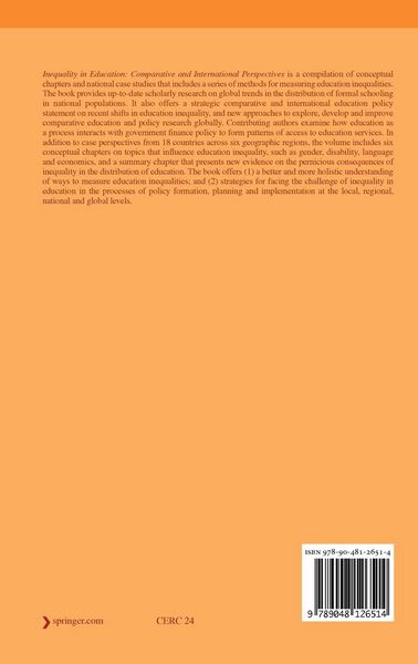 Produktbild: Inequality in Education