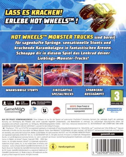 Produktbild: Hot Wheels Monster Trucks - Stunt Mayhem
