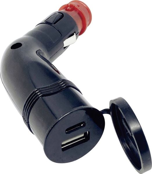 Produktbild: BAAS USB Universal-Twin-Ladestecker 12V