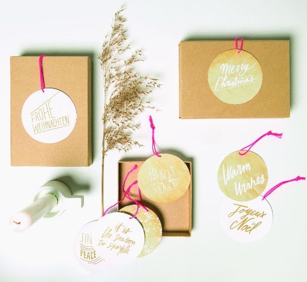 Produktbild: Papieranh&auml;nger, Jolly Christmas, Schrift