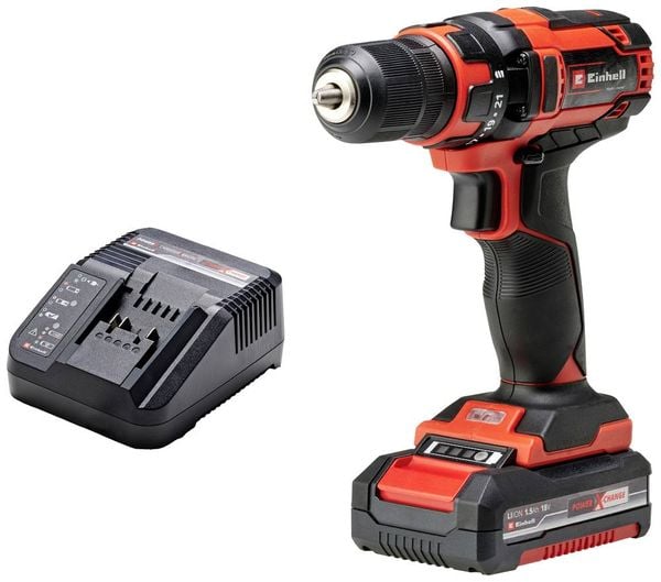 Einhell TC-CD 18/35 Li 4513914 Akku-Bohrschrauber 18 V 1.5 Ah Li-Ion inkl. Akku, inkl. Ladegerät