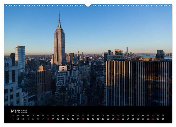 Produktbild: Zu Besuch in New York (Wandkalender 2026 DIN A2 quer), CALVENDO Monatskalender