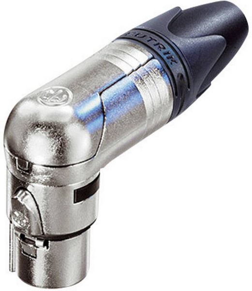 Produktbild: Neutrik NC3FRX XLR-Steckverbinder Buchse, gewinkelt Polzahl: 3 Silber 1 St.