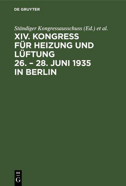 Produktbild: 26.-28. Juni 1935, Berlin