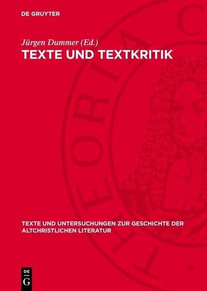Produktbild: Texte und Textkritik