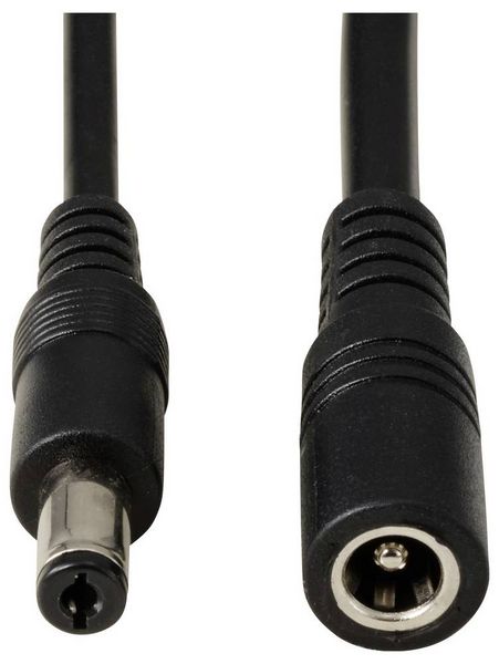 Produktbild: TRU COMPONENTS TC-13232720 DC-Steckverbinder Buchse - Stecker 5.5mm 2.1mm 41.2cm 1St.