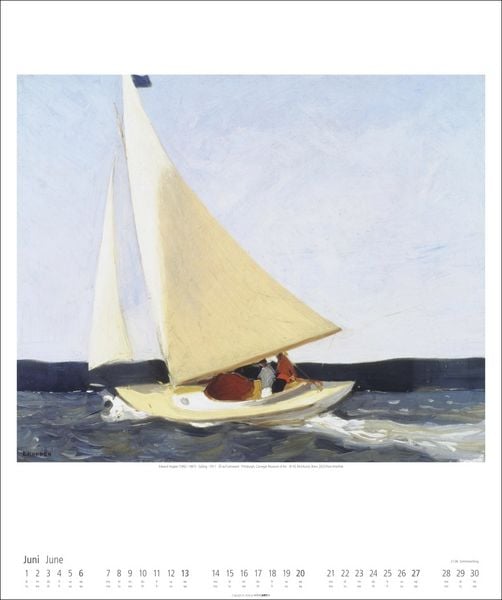 Produktbild: Edward Hopper Kalender 2027