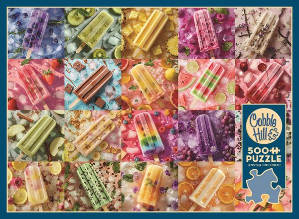 Produktbild: COBBLE HILL PUZZLES - Eis am Stiel 500 Teile
