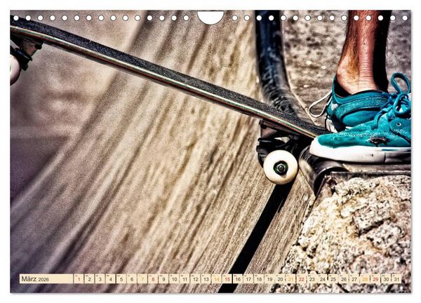 Produktbild: Skateboarding, so cool (Wandkalender 2026 DIN A4 quer), CALVENDO Monatskalender
