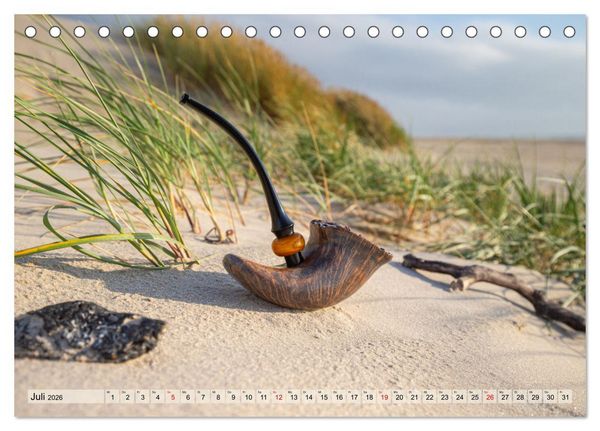 Produktbild: Tabakpfeifenkunst (Tischkalender 2026 DIN A5 quer), CALVENDO Monatskalender