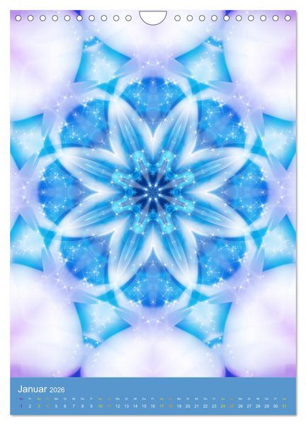 Produktbild: Lichtvolle Mandalas (Wandkalender 2026 DIN A4 hoch), CALVENDO Monatskalender