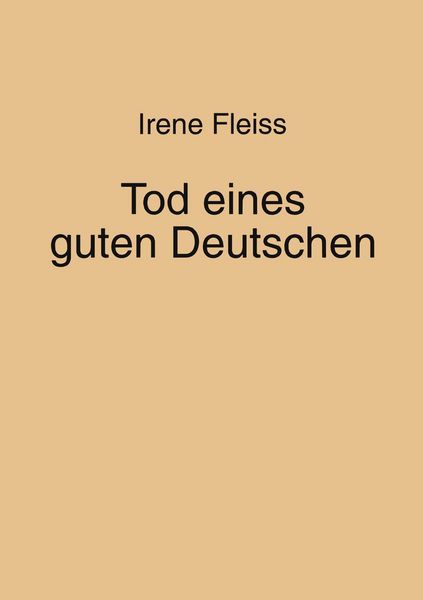 Produktbild: Tod eines guten Deutschen