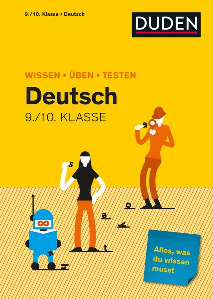Produktbild: Wissen - &Uuml;ben - Testen: Deutsch 9./10. Klasse