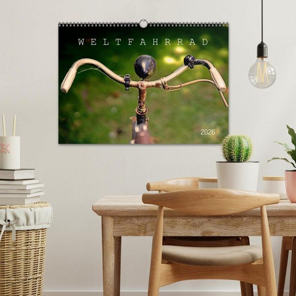 Produktbild: Weltfahrrad (Wandkalender 2026 DIN A3 quer), CALVENDO Monatskalender